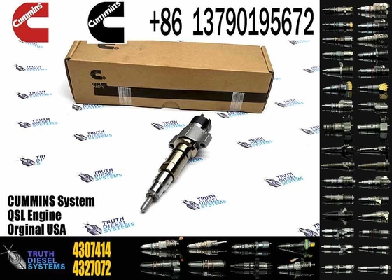 High Quality Diesel Engine Injector 4327072 4307414 Fuel Injector Model 430-7414 for QSL Excavator QSL9.3 ISCE Engine 6L