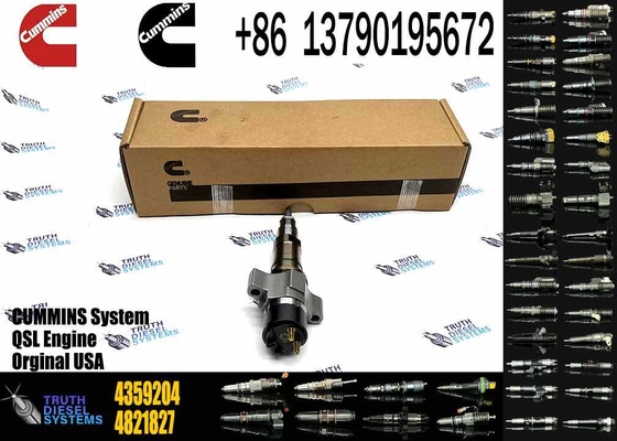 Cummins QSC8.3 QSL9.3 QSL9.5 Diesel Engine Parts Fuel Injector 4359204 4921827 435-9204 C4359204 Excavator Spare Parts