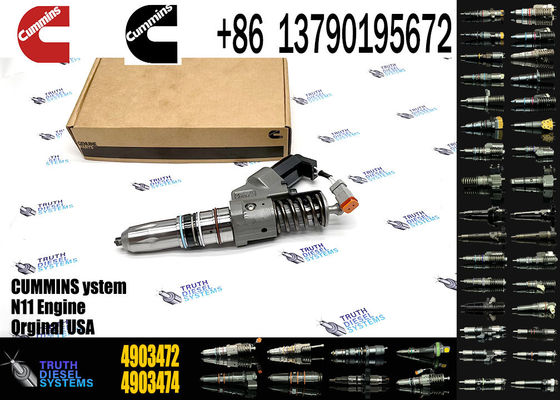 High-quality Components for 4903472 Engine ISM QSM ISM11 QSM11 M11 MTA11 Type diesel Engines - Fuel Injectors 3411756 3083849