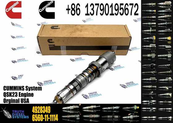 High Quality Used QSK19 Diesel Engine Common Rail Injector 4087887 4010163 4928346 4928349 Machinery Repair Shops 6 Months