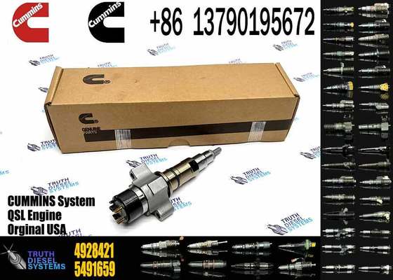 High Quality New Fuel System Parts Diesel Fuel Injector 4921827 4928421 2897414 4327072 2872069 for Cummins