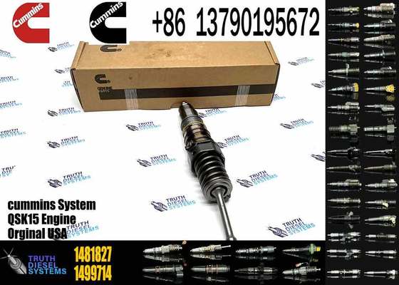 For Cummins 1464994 1481827 Injector Assembly for ISX15 QSX15 Series Engine Construction Machinery Components