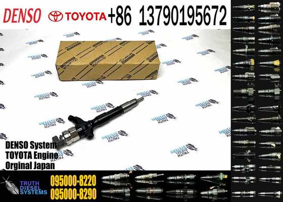 Common Rail Injector 095000-8220 0950008220 23670-01050 for Toyota 2367001050