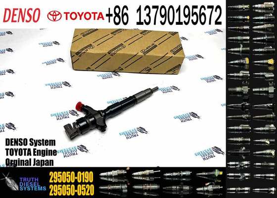Common Rail Injector 295050-0190 2950500190 23670-01100 2367001100 for Toyota
