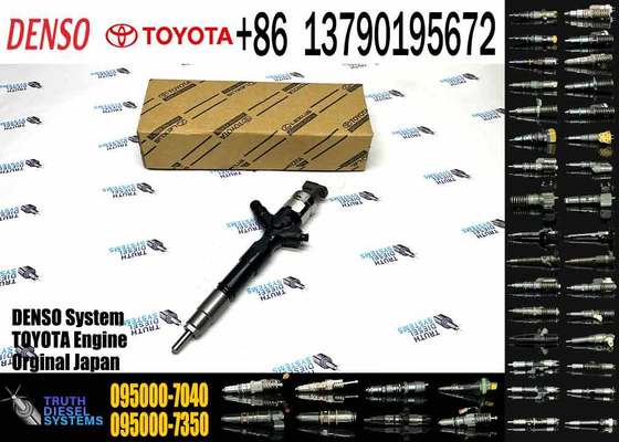 095000-7040 23670-39145 Common Rail Injector for Toyota Hiace 2kd-Ftv 2.5 D-4D