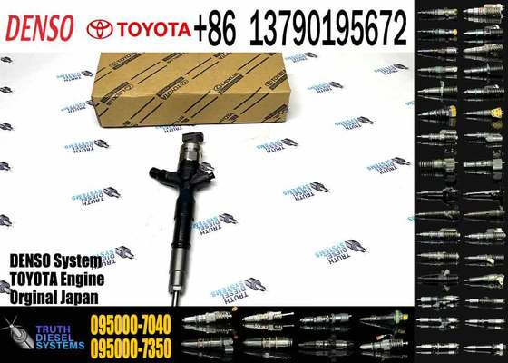 095000-7040 23670-39145 Common Rail Injector for Toyota Hiace 2kd-Ftv 2.5 D-4D