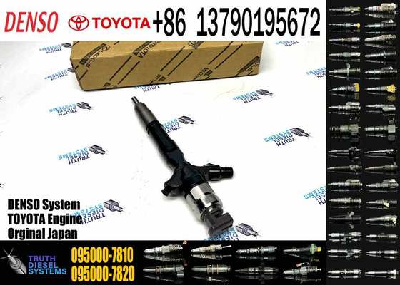 095000-7810 23670-30290 Diesel Common Rail Injection Valve Part Number DCRI107820