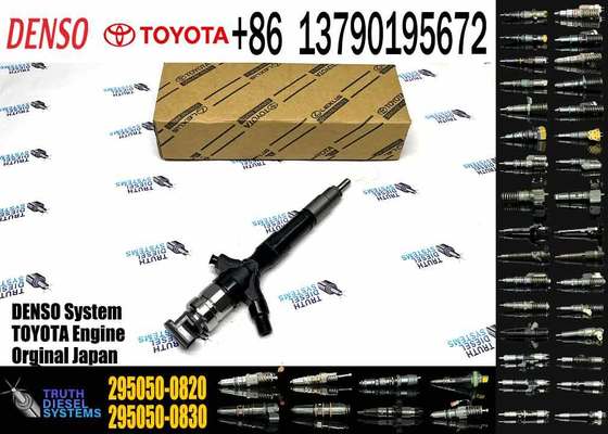 High Quality Fuel Diesel Injector 295050-0820 295050-0070 295050-082#Common Rail Diesel Fuel Injector for Toyota Hilux Hiace