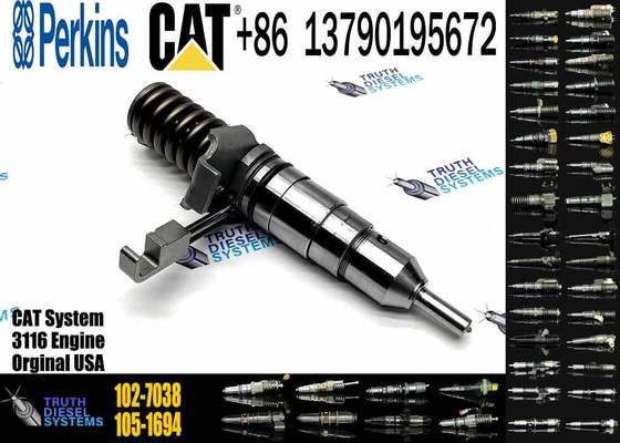 Diesel Common Rail Fuel Injector 101-4561 101-8673 102-7038 105-1694 Mechanical Injector Compatible For Excavator