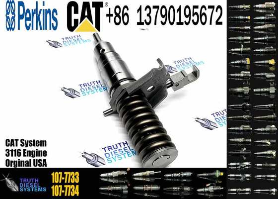 New Fuel Injector 1077733 107-7733 Compatible with Engine 3114 3116 3126 3126B 446B 446D 320B 322B 322BL 322BLN 322C