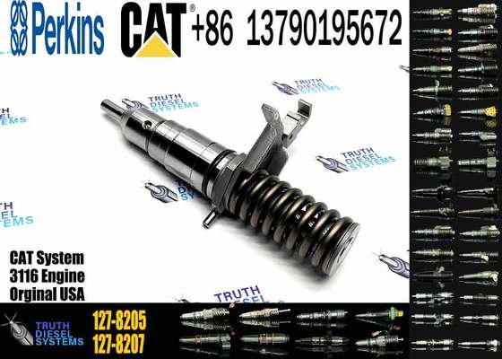 CAT Engine Parts Fuel Injector 127-8216 1278216 Injector 127-8205 127-8222 for Caterpillar Engine 3116 3114 3126