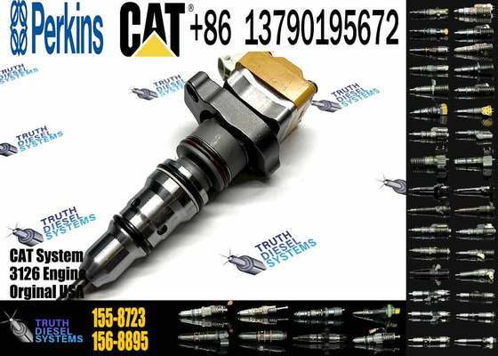 Hot Sell Common Rail Fuel Injector 155-8723 20R-5392 169-7408 Diesel Fuel Injector for CAT Caterpillar 3126B Engine