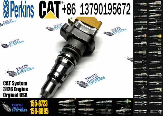 Hot Sell Common Rail Fuel Injector 155-8723 20R-5392 169-7408 Diesel Fuel Injector for CAT Caterpillar 3126B Engine