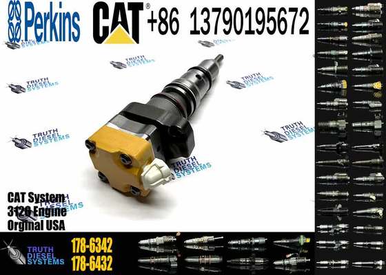 High Quality Excavator Parts Diesel Fuel Injector 178-6342 10R-1257 for Cat Caterpillar Engine 3126 3126B 3126E