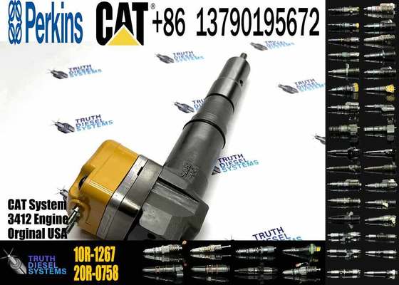 232-1171 10R-1267 Diesel Fuel Injector for Caterpillar 3412E Engine 631D 633D 631G 639D 637D Wheel Tractor 773E Truck 988F II