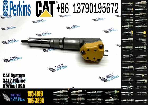 Diesel Fuel Injector 153-5938 232-1168 156-3895 155-1819 232-1167 173-4059 for Caterpillar CAT Engine 3412E 3412 Tractor