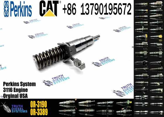Excavator Accessories Fuel Injector 7E-8729 0R-3190 for CAT 3114 Engine CAT E200B for Construction Machinery
