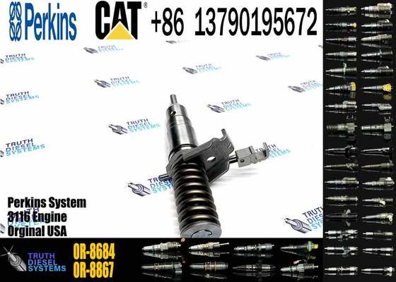 Fuel Injector 127-8218 1278218 0R-8684 for CAT 962G 950G 960F 535B 525B 3114 3116 3126 Engine Injector Assembly
