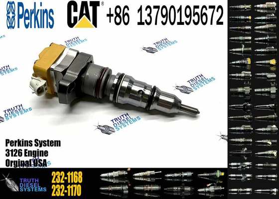 Excavator Injector 232-1168 2321168 for 3126 Engine Parts Diesel Nozzle Assembly