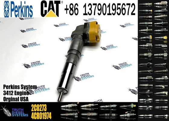 Diesel Common Rail Fuel Injector Nozzle 232-8756 2C0273 4CR01974 for CAT Caterpillar 3412 Engine