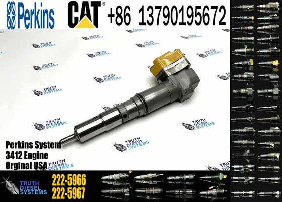 Excavator Accessories Fuel Injector 104-3377 0R-8786 126-0499 222-5966 for CAT 3126B 3126E for Construction Machinery