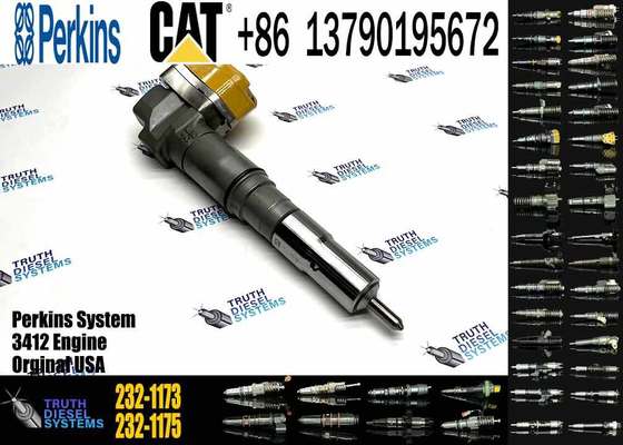 Excavator Diesel Engine Fuel Injector Assembly 232-1173 232-1183 232-1168 for 3408 3412 Engine