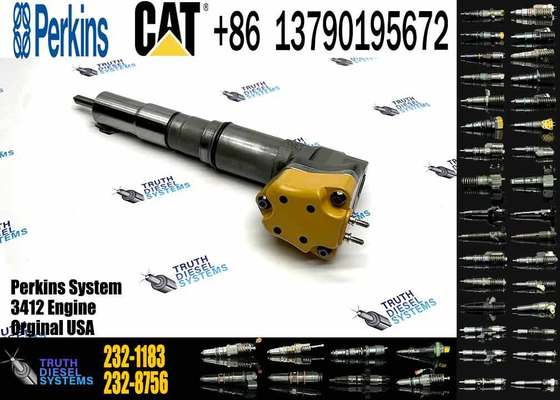New 3412E Fuel Injector 174-7526 for CAT 3412E Diesel Engines 232-1183 for Machinery Repair Shops232-1171 232-1173 198-6877