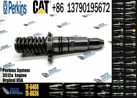 New Diesel Fuel Injector 7E-6408 7E6408 Common Rail Injector for CAT 3508 3512 3516 Engine