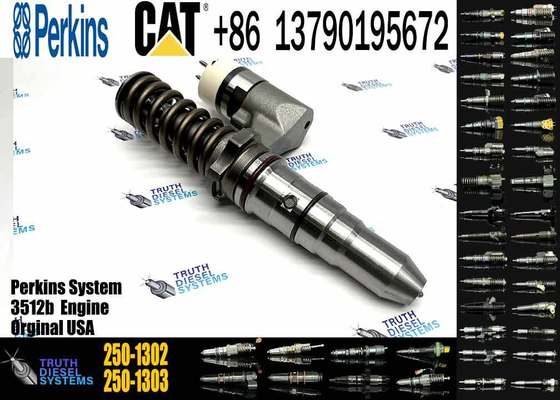 Wholesale High-performance Fuel Components Fuel Injector 250-1302 250-1304 250-1311 BEBE4B10102 BEBE4B17103 for CAT 3512C Engine