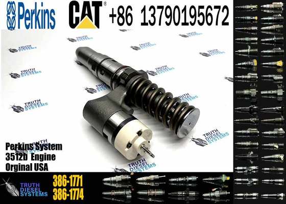 Diesel Common Rail Diesel Fuel Injector 386-1771 3861771 20R-1280 for Caterpillar CAT 3508C 3512C 3516C Diesel Engine