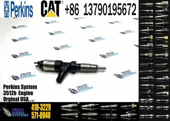 New C4.4 Engine Diesel Common Rail Injector Model 571-0940 295700-1200 418-3229 295050-1810 370-7287 295050-0421