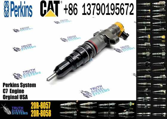 Diesel Fuel Injector 268-1836 2681836 20R-8057 20R8057 for C7 Engine 325D 329D 336D Excavator