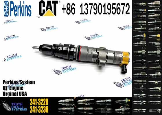 New Excavator Diesel Injector Model 238-8901 328-2586 241-3228 10R-4763 241-3238 Replacement for C-a-t C7 Injector 387-9427