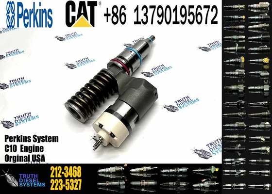 Excavator Accessories New 317-5278 212-3468 212-3463 Fuel Injector for CAT C10 C12 320d C6.4 C6.6 Diesel Engine Spare Parts Construction Machinery