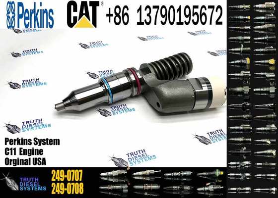 Factory High Quality Fuel Injector for Cat C11 C13 Engine Fuel Injector 249-0712 2490712 Injector 10R-1305 249-0708 249-0707
