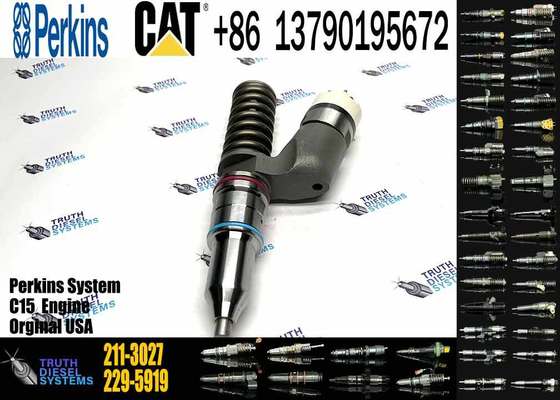 Common Rail Fuel Injector 211-3027 211-3025 211-3028 236-0962 10R-0959 for Diesel Engine C13 C16 C9 C7.1 C15 Excavator 3406 3456