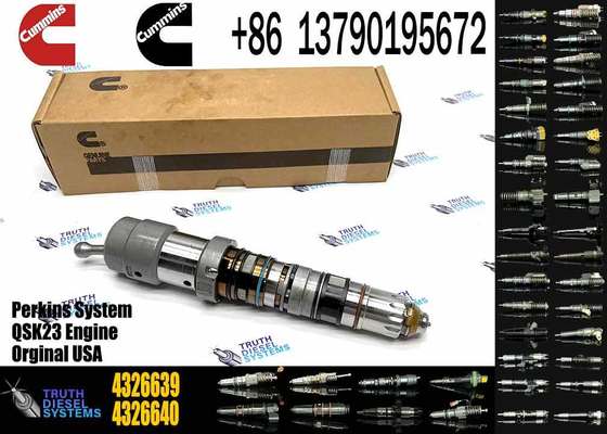 Mining Construction Machinery Marine Heavy Equipment Truck Diesel Engine Parts QSK78 Fuel Injector 4326639