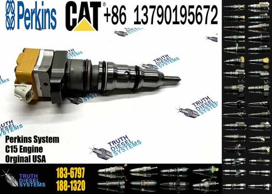 High Quality Excavator Engine Spare Parts Fuel Injector 0R-9348 183-6797 10R-1262 222-5965 188-1320 10R-0781 for 3126 Engine