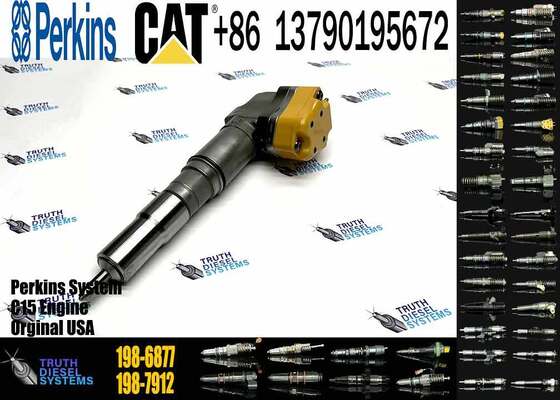 Construction Machinery Parts 198-6877 204-2467 232-1170 232-1175 Excavator Injector 3412E Engine Diesel Fuel Injector 174-7527