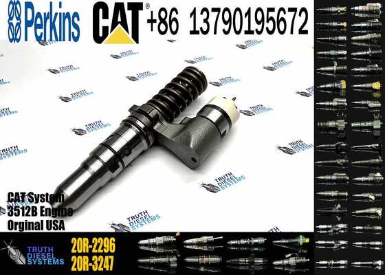 Common Rail Fuel Injector 437-7547 20R-2296 CAT 793C 793D Injector for Caterpillar Machinery Diesel Engine Parts