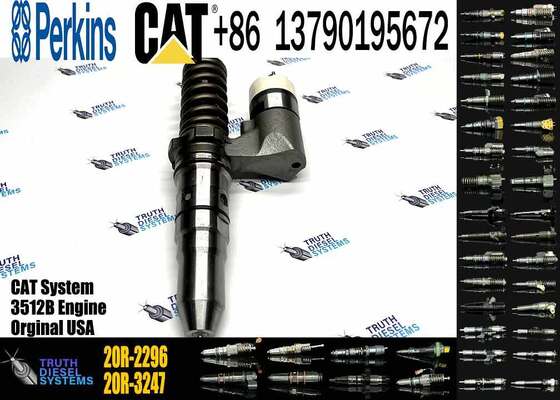 Common Rail Fuel Injector 437-7547 20R-2296 CAT 793C 793D Injector for Caterpillar Machinery Diesel Engine Parts