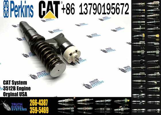 Diesel Common Rail Diesel Fuel Injector 266-4387 2664387 for CAT 3508B 3512B 3516B Engine