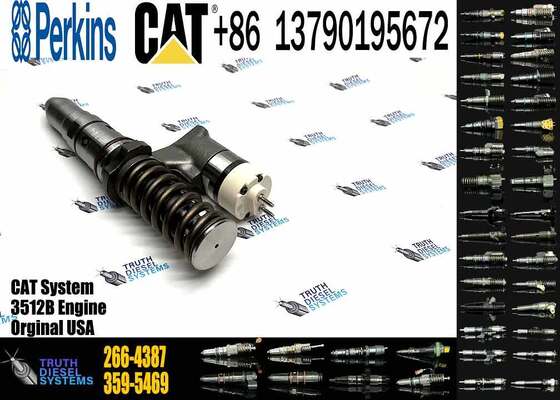 Diesel Common Rail Diesel Fuel Injector 266-4387 2664387 for CAT 3508B 3512B 3516B Engine