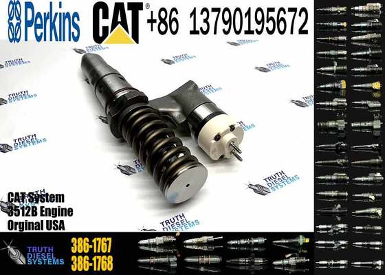 Diesel Common Rail Diesel Fuel Injector 392-0215 386-1767 20R-1276 for Caterpillar CAT 3508B 3512B 3512B Diesel Engine