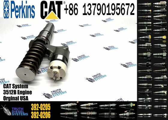 3500B Series 392-0205 20R-1269 AAECT03094 Diesel Fuel Injector Assy 3920205 20R1269 Injector GP for CAT 3508 3512 3516 Engine