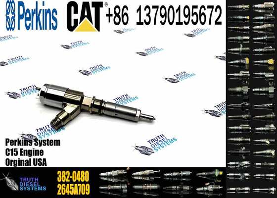 New Diesel Fuel Injectors 282-0490 2645A709 382-0480 306-9380 2645A734 320-0680 for Caterpillar C6.6 Excavator Truck Engine