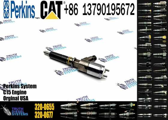 Diesel Common Rail Fuel Injector 320-0655 10R-7674 10R7674 3200655 2645A751 for Caterpillar C6.6 Excavator 320d