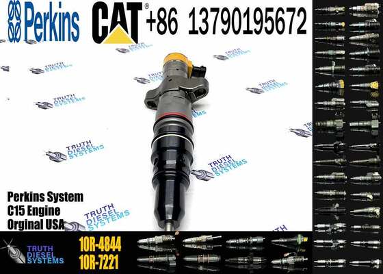 Excavator Diesel Common Rail Inyector 387-9437 10R-4844 C9 Fuel Injector for Cater-pillar C9 Cat Engine