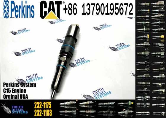 Fuel Injector 174-7526 232-1183 232-1171 232-1175 20R0758 232-1173 232-1168 174-7528 for 3412E 3408E Engine