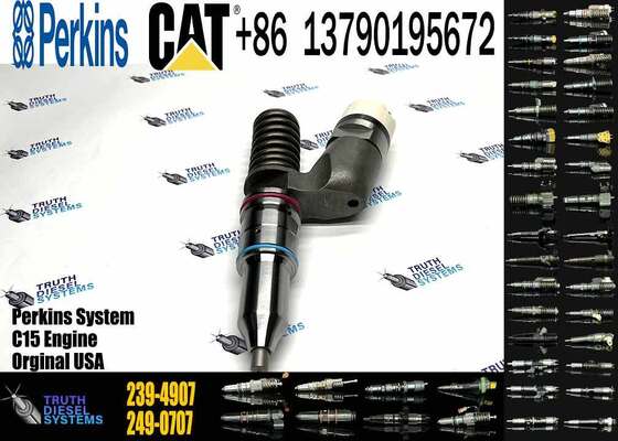 New Common Rail Fuel Injector 239-4907 249-0707 249-0712 2394907 2490707 2490712 for C11 Diesel Engine
